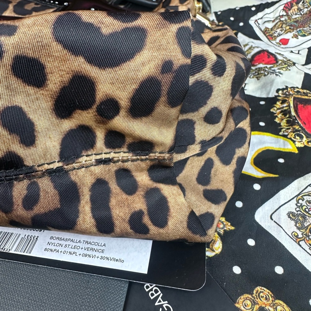 DOLCE and GABBANA Leopard Print insta Shoulder Bag - Picture 11 of 13